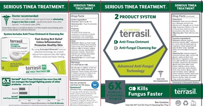 NEW NDC 24909-170 -- terrasil Serious Tinea Treatmet Kit Box 2-21-18.jpg terrasil - NEW NDC 24909 170 terrasil Serious Tinea Treatmet Kit Box 2 21 18